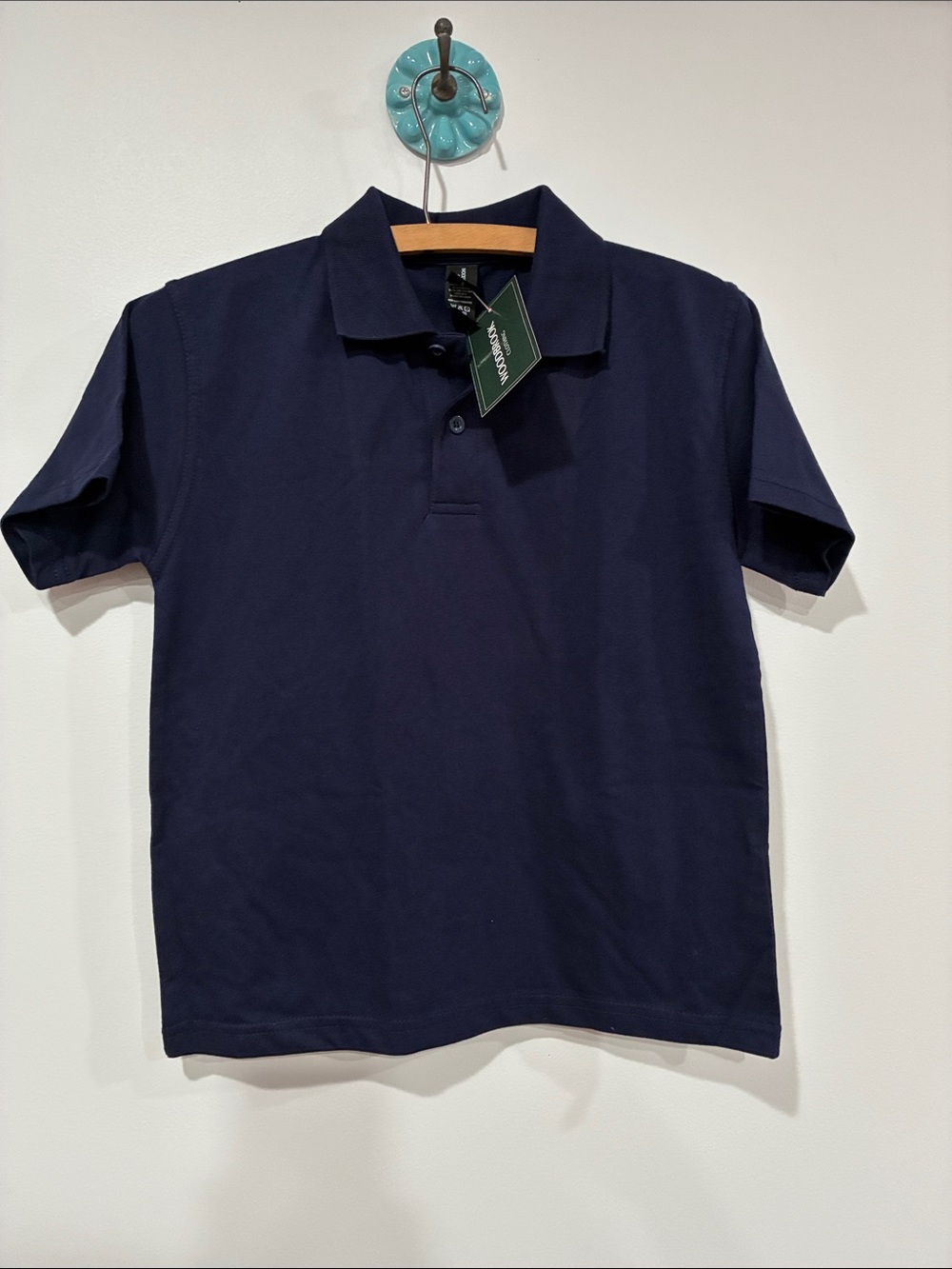NWT Classic youth medium Polo Shirt - Navy